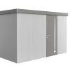 Biohort Gerätehaus Neo 2D 1.2 348 X 236 Cm Silber/quarzgrau Standardtür -Weka Shop 9003414820302