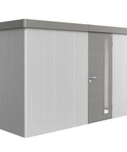 Biohort Gerätehaus Neo 2D 1.2 348 X 236 Cm Silber/quarzgrau Standardtür
