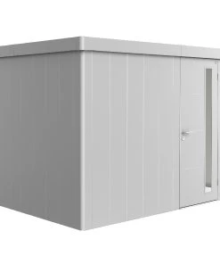 Biohort Gerätehaus Neo 3D 348 X 292 Cm Silber Standardtür