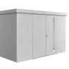 Biohort Gerätehaus Neo 1D 348 X 180 Cm Silber Doppeltür -Weka Shop 9003414820449