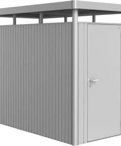 Biohort Gerätehaus HighLine HS 155 X 275 Cm Silber Standardtür