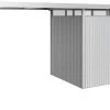 Biohort Seitendach Zu HighLine H2 Silber -Weka Shop 9003414830363 scaled
