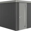 Biohort Gerätehaus Neo 2A 3.2 180 X 236 Cm Dunkelgrau/quarzgrau Standardtür