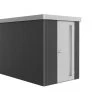 Biohort Gerätehaus Neo 4A 3.1 180 X 348 Cm Dunkelgrau/silber Standardtür -Weka Shop 9003414850163