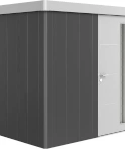 Biohort Gerätehaus Neo 1B 3.1 236 X 180 Cm Dunkelgrau/silber Standardtür