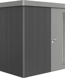 Biohort Gerätehaus Neo 1B 3.2 236 X 180 Cm Dunkelgrau/quarzgrau Standardtür