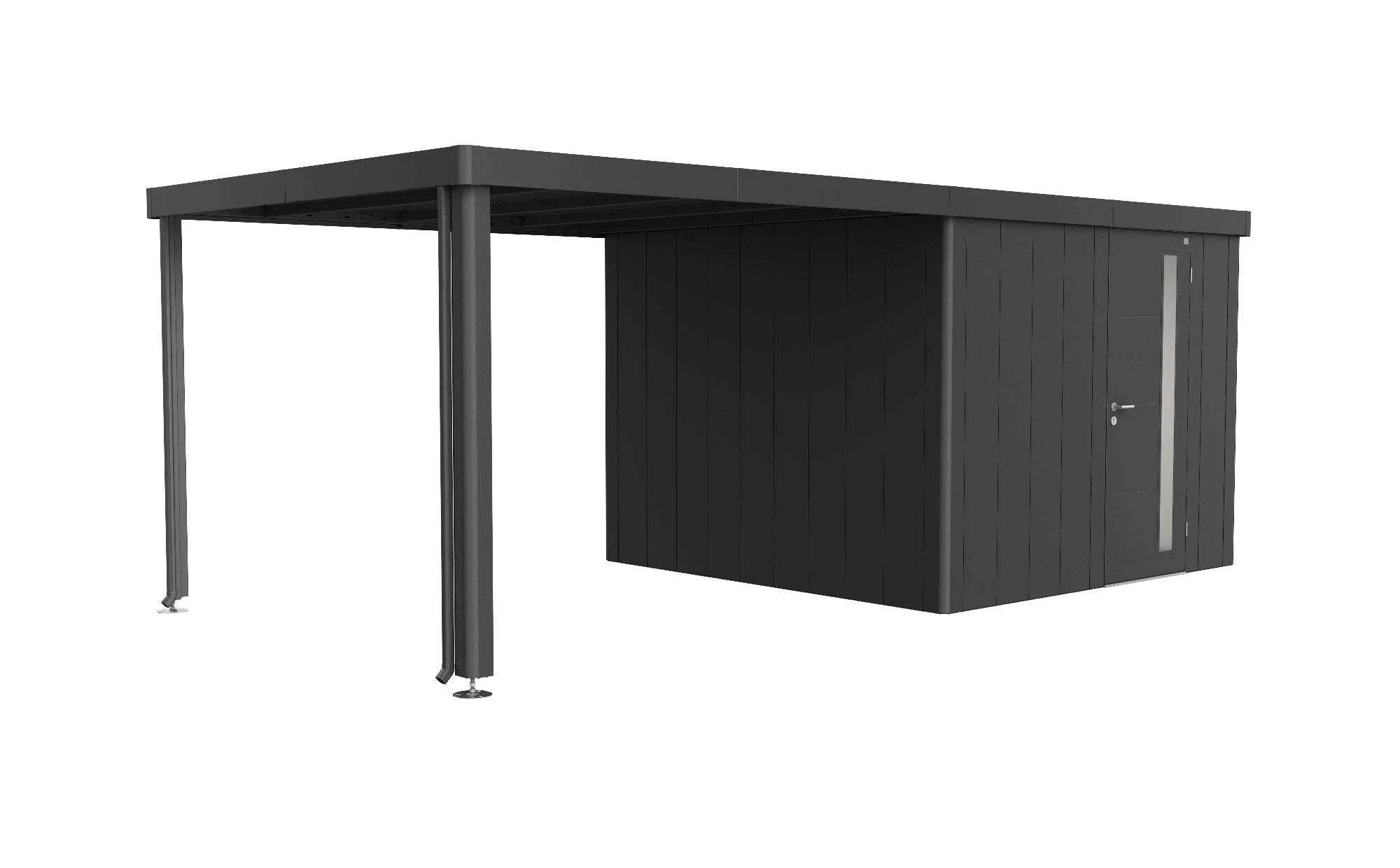 Biohort Seitendach Zu Neo 3A, 3B, 3C Und 3D Dunkelgrau 3 Biohort Seitendach Zu Neo 3A, 3B, 3C Und 3D Dunkelgrau