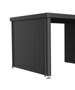 Biohort Seitenwand Für Seitendach Zu Neo 3A, 3B, 3C Und 3D Dunkelgrau