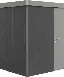 Biohort Gerätehaus Neo 2B 3.2 236 X 236 Cm Dunkelgrau/quarzgrau Standardtür