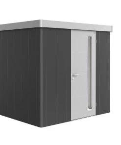 Biohort Gerätehaus Neo 4B 3.1 236 X 348 Cm Dunkelgrau/silber Stan