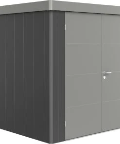 Biohort Gerätehaus Neo 2B 3.2 236 X 236 Cm Dunkelgrau/quarzgrau D