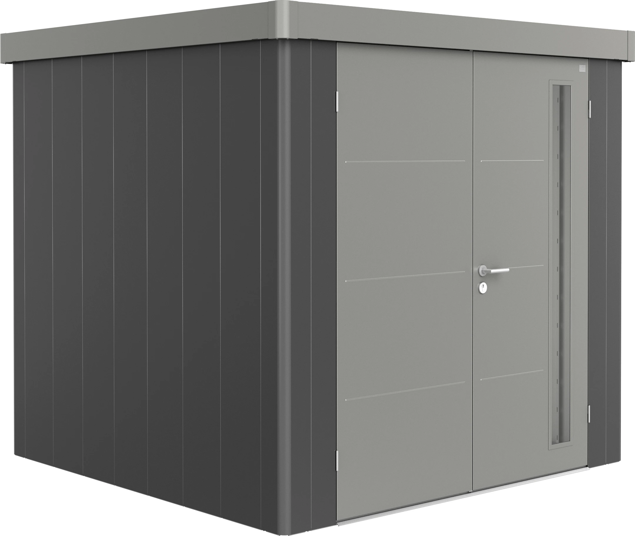 Biohort Gerätehaus Neo 2B 3.2 236 X 236 Cm Dunkelgrau/quarzgrau D 3 Biohort Gerätehaus Neo 2B 3.2 236 X 236 Cm Dunkelgrau/quarzgrau D