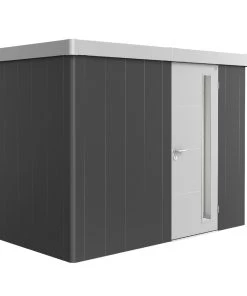 Biohort Gerätehaus Neo 1C 3.1 292 X 180 Cm Dunkelgrau/silber Standardtür