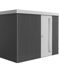 Biohort Gerätehaus Neo 2C 3.1 292 X 236 Cm Dunkelgrau/silber Standardtür