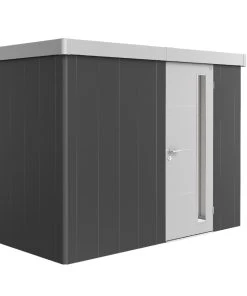 Biohort Gerätehaus Neo 3C 3.1 292 X 292 Cm Dunkelgrau/silber Standardtür