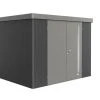 Biohort Gerätehaus Neo 2C 3.2 292 X 236 Cm Dunkelgrau/quarzgrau Doppeltür -Weka Shop 9003414860100