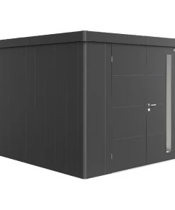 Biohort Gerätehaus Neo 4C 292 X 348 Cm Dunkelgrau Doppeltür