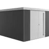 Biohort Gerätehaus Neo 4C 3.1 292 X 348 Cm Dunkelgrau/silber Doppeltür -Weka Shop 9003414860162