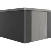 Biohort Gerätehaus Neo 4C 3.2 292 X 348 Cm Dunkelgrau/quarzgrau Doppeltür -Weka Shop 9003414860179