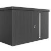 Biohort Gerätehaus Neo 1D 348 X 180 Cm, Dunkelgrau Standardtür -Weka Shop 9003414860247 scaled