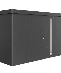Biohort Gerätehaus Neo 1D 348 X 180 Cm, Dunkelgrau Standardtür