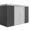 Biohort Gerätehaus Neo 1D 3.1 348 X 180 Cm Dunkelgrau/silber Doppeltür