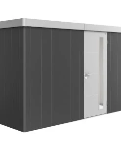 Biohort Gerätehaus Neo 2D 3.1 348 X 236 Cm Dunkelgrau/silber Standardtür