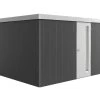 Biohort Gerätehaus Neo 3D 3.1 348 X 292 Cm Dunkelgrau/silber Standardtür -Weka Shop 9003414860322