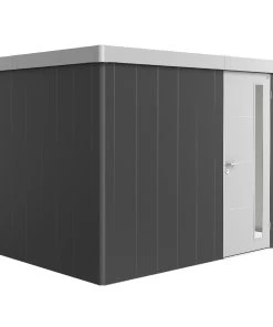 Biohort Gerätehaus Neo 3D 3.1 348 X 292 Cm Dunkelgrau/silber Standardtür