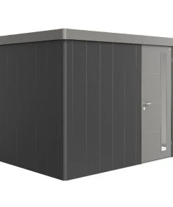 Biohort Gerätehaus Neo 3D 3.2 348 X 292 Cm Dunkelgrau/quarzgrau