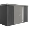 Biohort Gerätehaus Neo 1D 3.2 348 X 180 Cm Dunkelgrau/quarzgrau Doppeltür -Weka Shop 9003414860476