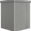 Biohort Gerätehaus Neo 1A 180 X 180 Cm Quarzgrau Standardtür -Weka Shop 9003414870031