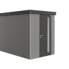 Biohort Gerätehaus Neo 4A 2.3 180 X 348 Cm Quarzgrau/silber Standardtür -Weka Shop 9003414870178