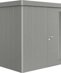 Biohort Gerätehaus Neo 1B 236 X 180 Cm Quarzgrau Standardtür