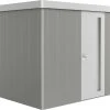 Biohort Gerätehaus Neo 1B 2.1 236 X 180 Cm Quarzgrau/silber Standardtür -Weka Shop 9003414870307
