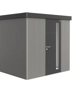 Biohort Gerätehaus Neo 3B 2.3 236 X 292 Cm Quarzgrau/dunkelgrau Standardtür