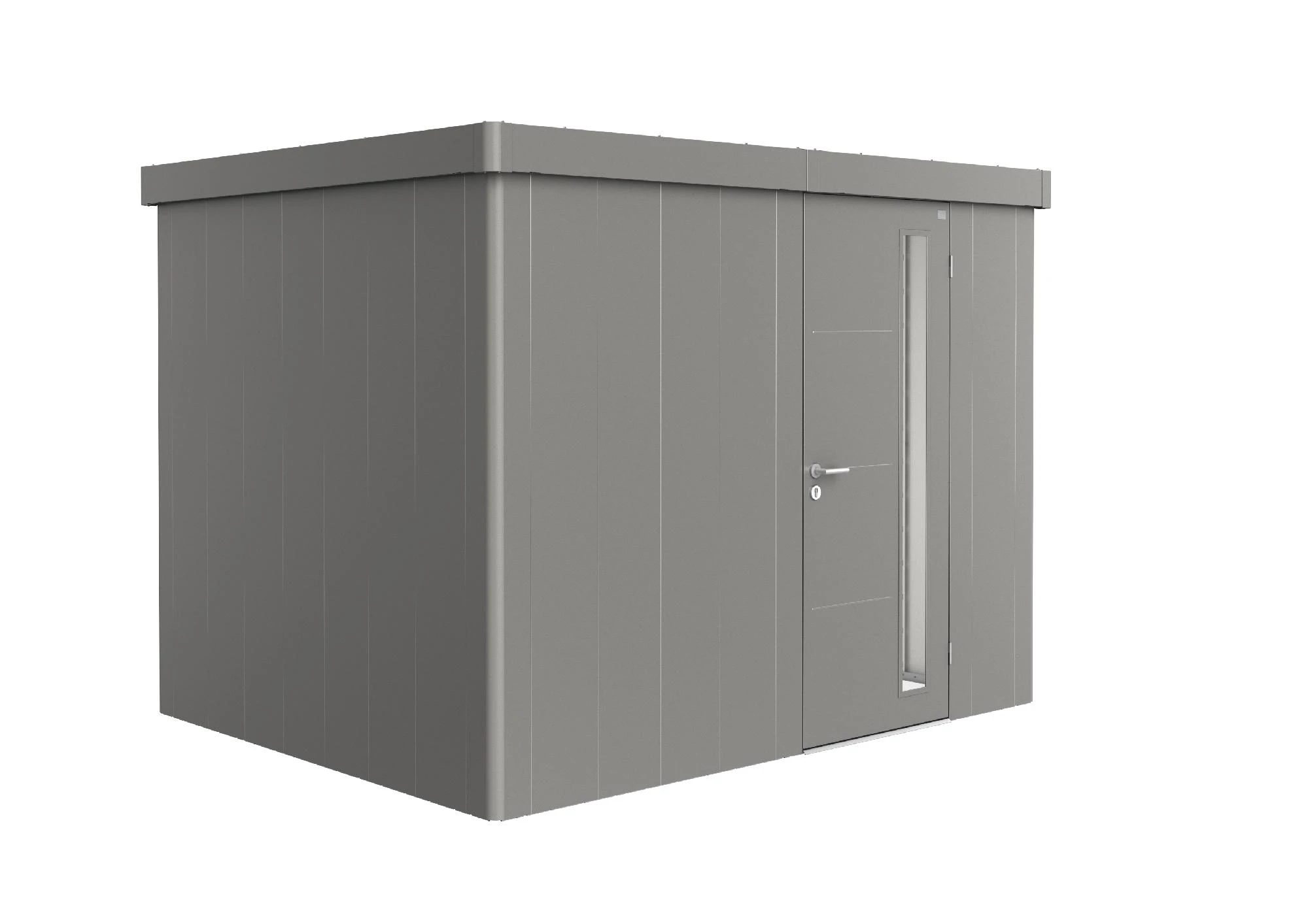 Biohort Gerätehaus Neo 2C 292 X 236 Cm Quarzgrau Standardtür 3 Biohort Gerätehaus Neo 2C 292 X 236 Cm Quarzgrau Standardtür