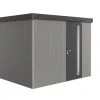 Biohort Gerätehaus Neo 2C 2.3 292 X 236 Cm Quarzgrau/dunkelgrau Standardtür -Weka Shop 9003414870871
