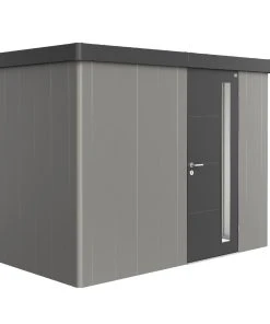 Biohort Gerätehaus Neo 2C 2.3 292 X 236 Cm Quarzgrau/dunkelgrau Standardtür