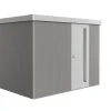 Biohort Gerätehaus Neo 3C 2.1 292 X 292 Cm Quarzgrau/silber Standardtür -Weka Shop 9003414870901