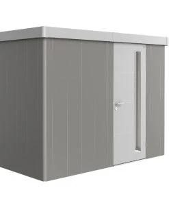 Biohort Gerätehaus Neo 3C 2.1 292 X 292 Cm Quarzgrau/silber Standardtür