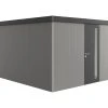 Biohort Gerätehaus Neo 4C 2.3 292 X 348 Cm Quarzgrau/dunkelgrau Standardtür -Weka Shop 9003414870949