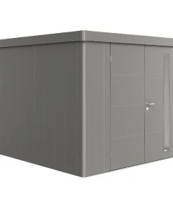 Biohort Gerätehaus Neo 4C 292 X 348 Cm Quarzgrau Doppeltür