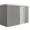 Biohort Gerätehaus Neo 1D 2.1 348 X 180 Cm Quarzgrau/ Silber Stan -Weka Shop 9003414890268