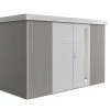 Biohort Gerätehaus Neo 1D 2.1 348 X 180 Cm Quarzgrau/silber Doppeltür 2 Biohort Gerätehaus Neo 1D 2.1 348 X 180 Cm Quarzgrau/silber Doppeltür -Weka Shop 9003414890466