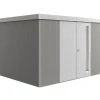 Biohort Gerätehaus Neo 3D 2.1 348 X 292 Cm Quarzgrau/silber Doppeltür -Weka Shop 9003414890527