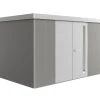 Biohort Gerätehaus Neo 4D 2.1 348 X 348 Cm Quarzgrau/silber Doppeltür -Weka Shop 9003414890565