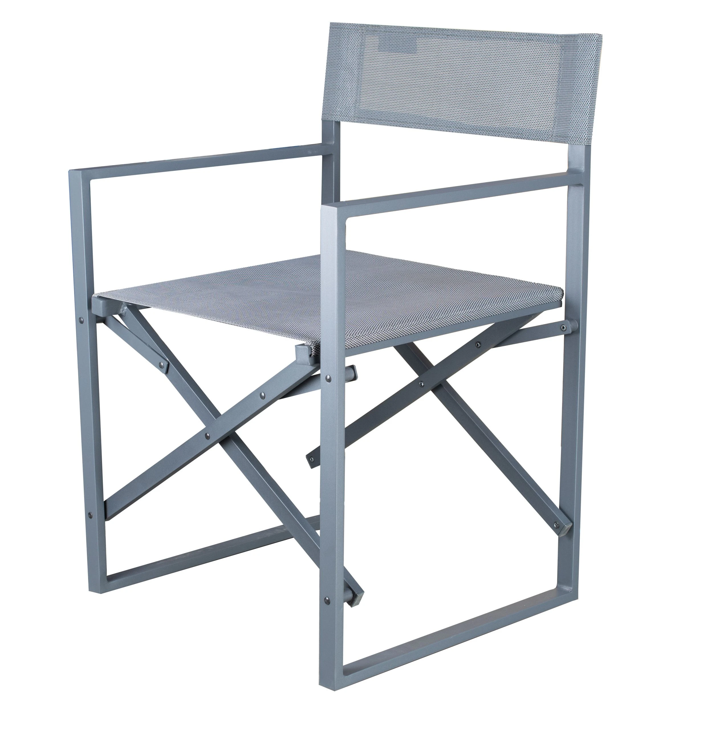 WESTFIELD Aluminium-Balkonset Anthrazit 2 X Sessel, Tisch 70 X 70 Cm 6 WESTFIELD Aluminium-Balkonset Anthrazit 2 X Sessel, Tisch 70 X 70 Cm – Bild 4