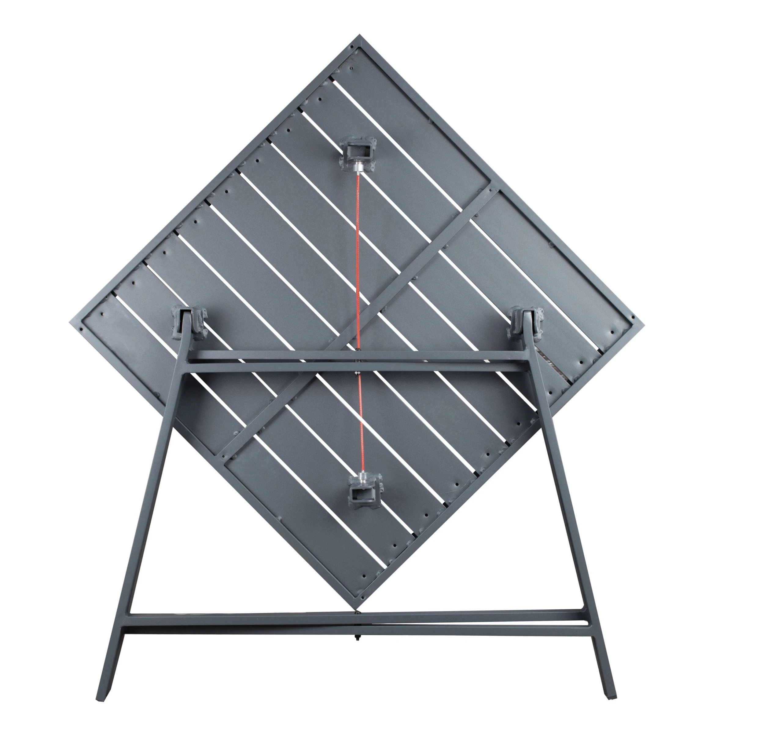 WESTFIELD Aluminium-Balkonset Anthrazit 2 X Sessel, Tisch 70 X 70 Cm 5 WESTFIELD Aluminium-Balkonset Anthrazit 2 X Sessel, Tisch 70 X 70 Cm – Bild 3